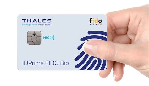 The new SafeNet IDPrime FIDO Bio Smart Card is now  